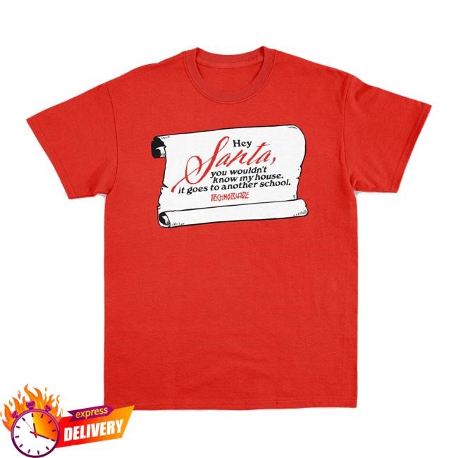 Technoblade Merch Store Hey Santa T-Shirt