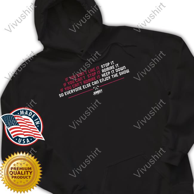 Jomboy Media Enjoy The Show Long Sleeve Tee