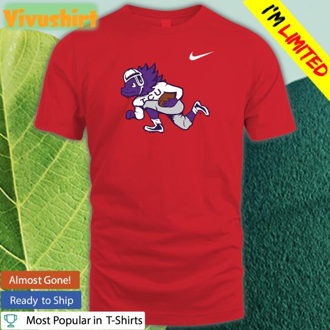 Sonny Dykes Wearing Tcu Logo T Shirt
