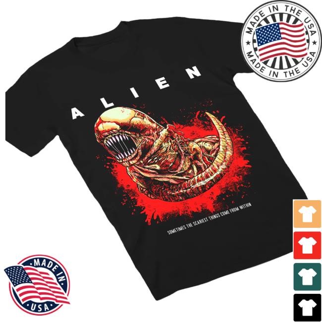 Alien Sometimes The Scariest Things Come From Within Tank Top