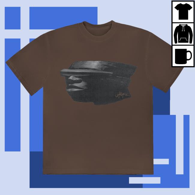 Official Travis Scott Merch Store Travis Scott Utopia C2 Longsleeve Brown TravisScott Shop
