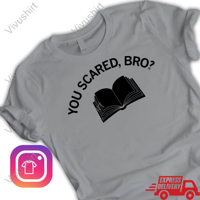 Raygun You Scared Bro Book Long Sleeve T Shirt