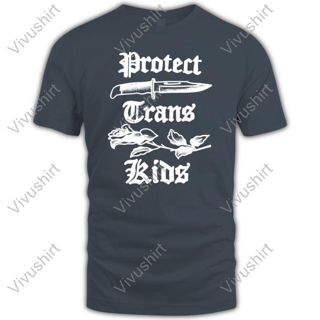Knife Rose Protect Trans Kids Official Shirt