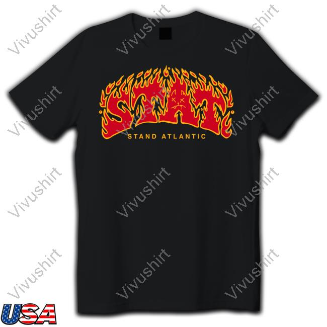 Stat Stand Atlantic Hoodied Sweatshirt Standatlantic Merch