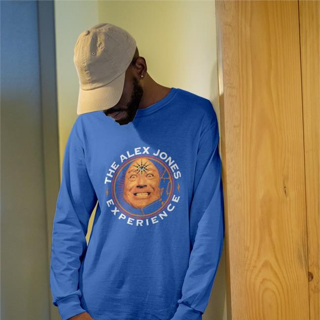 Alex Jones Experience Long Sleeve Tee Shirt Conspiracy Theory