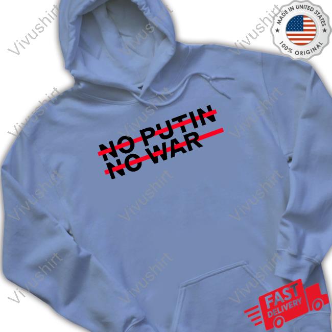 Freenavalny No Putin No War Hooded Sweatshirt