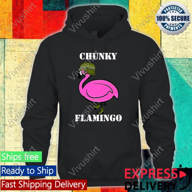Chunky Flamingo Tee Shirt Gymlifeanimal Chunky Flamingo Hoodie