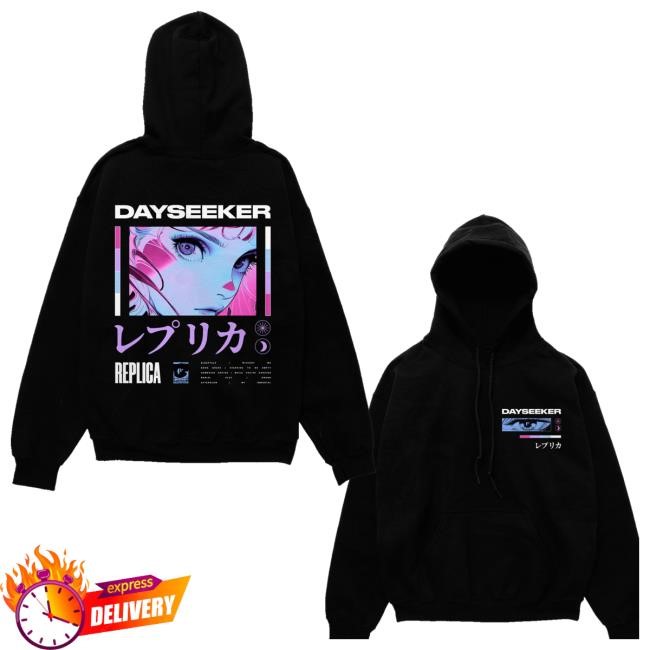 Dayseeker Merch Store Anime Hooded Sweatshirt