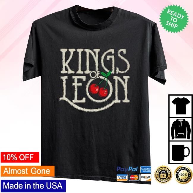 Kings Of Leon Shop Retro Cherries Tee