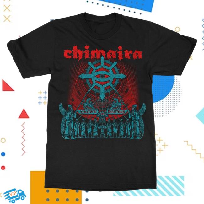 Official Indie Merch Store Chimaira Crown Of Phantoms Tshirt Black IndieMerchStore