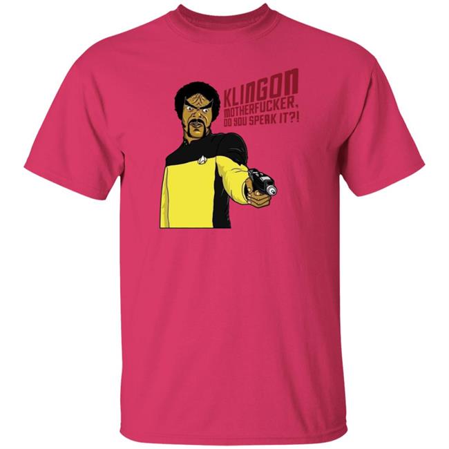 Klingone Motherfucker Do You Speak It Shirt Joel Spriggs Klingone Motherfucker Do You Speak It Shirt Joel Spriggs
