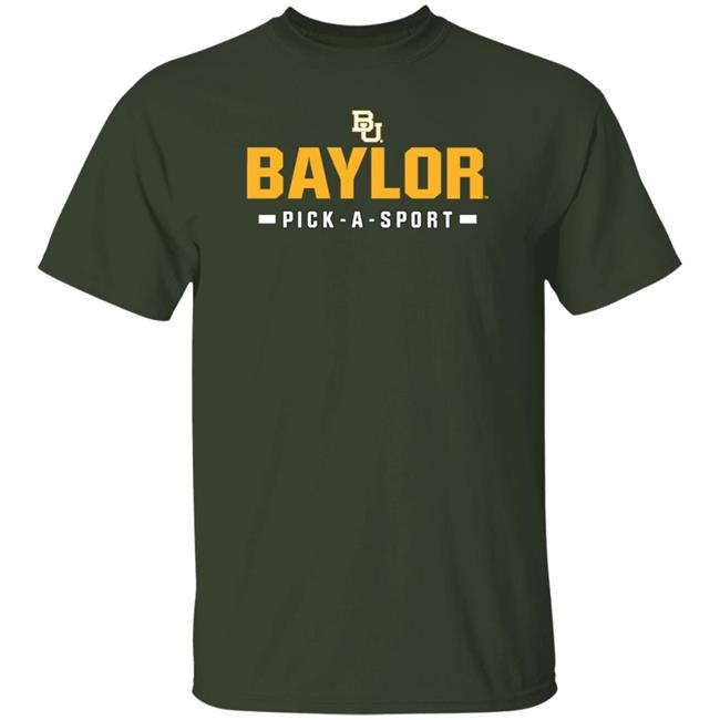 Baylor Pick A Sport Shirt David Hornbeak Baylor Bears Custom Sport Wordmark Shirt