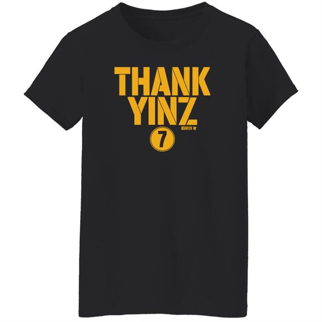 Ben Roethlisberger Thank Yinz Shirt Ben Roethlisberger Thank Yinz Shirt
