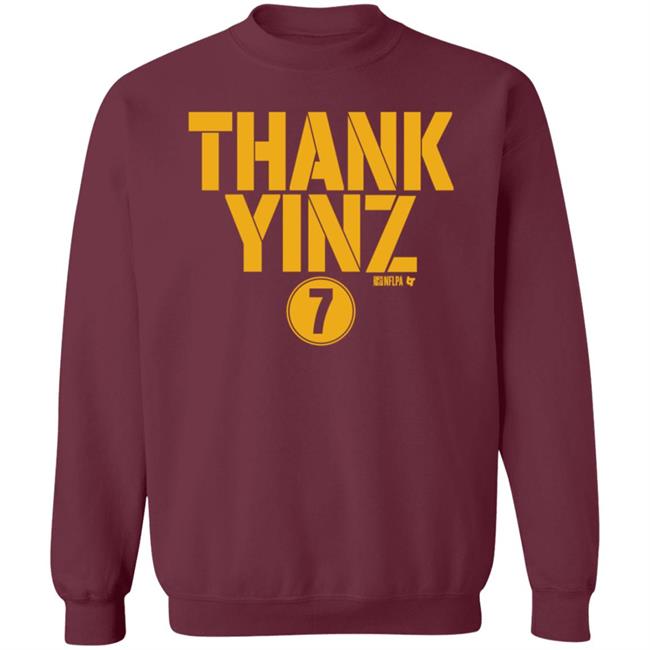 Ben Roethlisberger Thank Yinz Shirt Ben Roethlisberger Thank Yinz Shirt