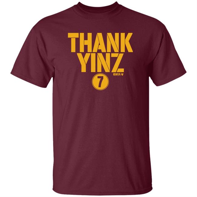 Ben Roethlisberger Thank Yinz Shirt Ben Roethlisberger Thank Yinz Shirt