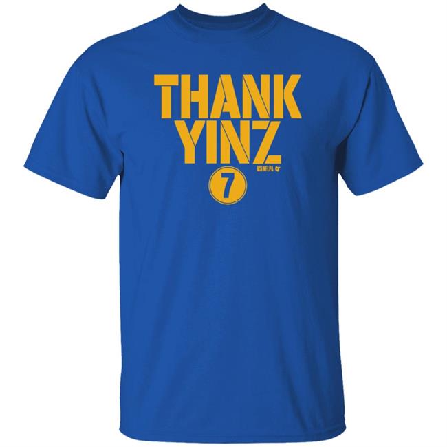 Ben Roethlisberger Thank Yinz Shirt Ben Roethlisberger Thank Yinz Shirt