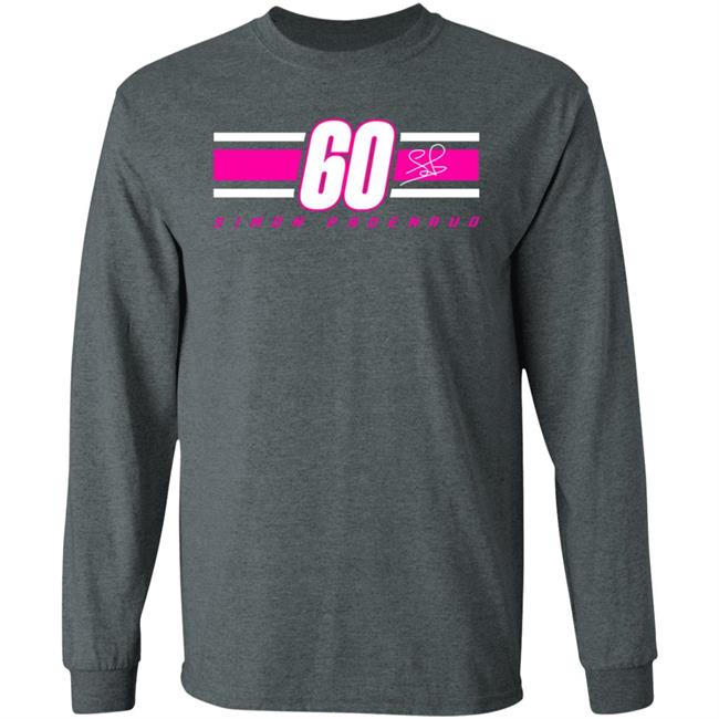 Simon Pagenaud 60 Black Signature Tee Shirt Simon Pagenaud 60 Black Signature Tee Shirt
