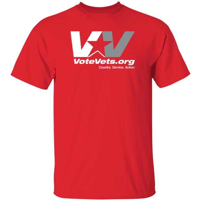 Votevets.Org Country Service Action Shirt VoteVets Logo Tee Shirt VoteVets Store Votevets.Org Country Service Action Shirt VoteVets Logo Tee Shirt VoteVets Store