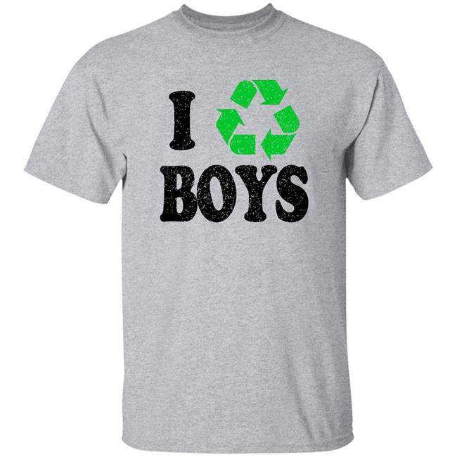 I Recycling Boys Shirt No Context Sitcoms I Recycling Boys Shirt