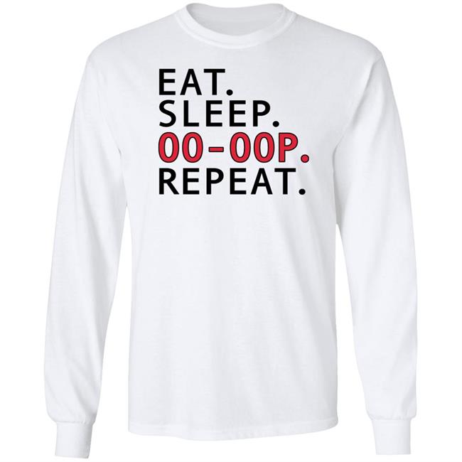 Eat Sleep Oo-Oop Repeat Sweatshirt Jadasoren Eat Sleep Oo-Oop Repeat Sweatshirt Jadasoren