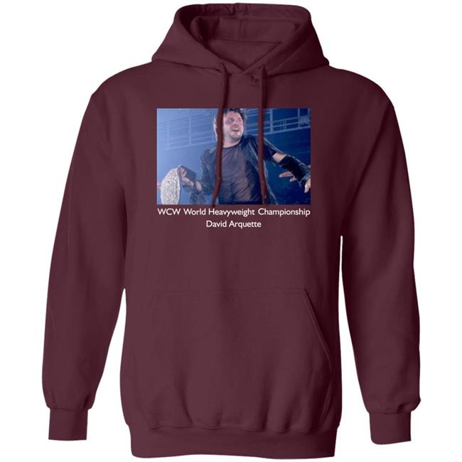 Wcw World Heavyweight Championship David Arquette Shirt Liz Finnegan Wcw World Heavyweight Championship David Arquette Shirt Liz Finnegan