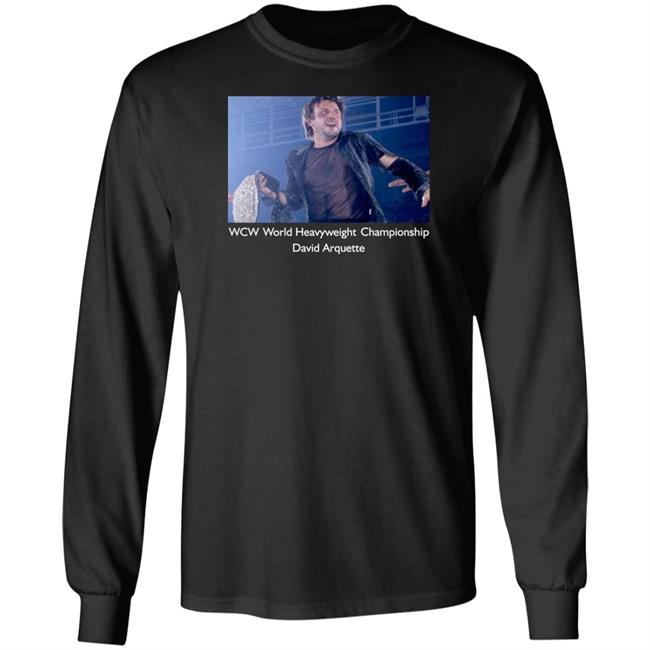 Wcw World Heavyweight Championship David Arquette Shirt Liz Finnegan Wcw World Heavyweight Championship David Arquette Shirt Liz Finnegan
