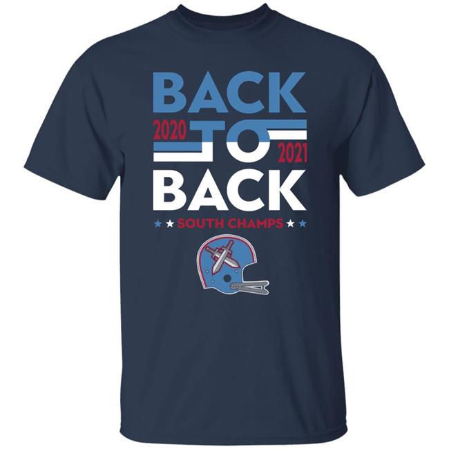 Back To Back South Champs Shirt Barstoolsports Store