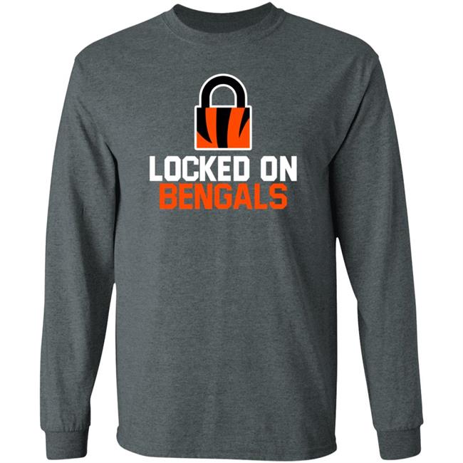 Locked On Bengals Shirt Hoodie Sweatshirt Locked On Bengals Shirt Hoodie Sweatshirt