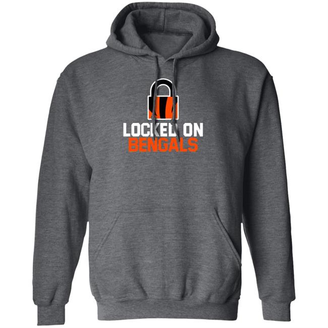 Locked On Bengals Shirt Hoodie Sweatshirt Locked On Bengals Shirt Hoodie Sweatshirt