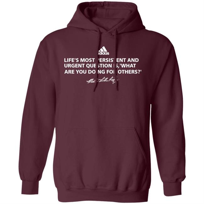 Kansas Men’S Basketball Life's Most Persistent And Urgent Question Is What Are You Doing For Others Martin Luther King Shirt Kansas Men’S Basketball Life's Most Persistent And Urgent Question Is What Are You Doing For Others Martin Luther King Shirt