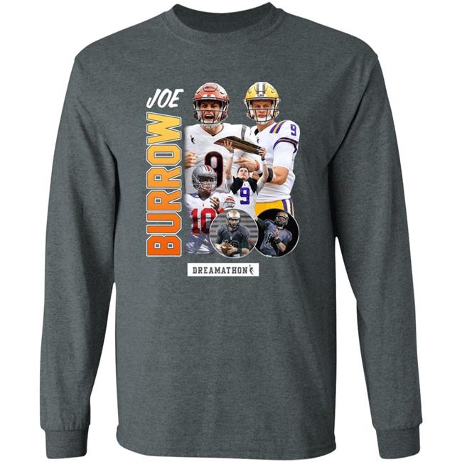 Ja'marr Chase Wearing Joe Burrow Dreamathon Shirt Ja'marr Chase Wearing Joe Burrow Dreamathon Shirt