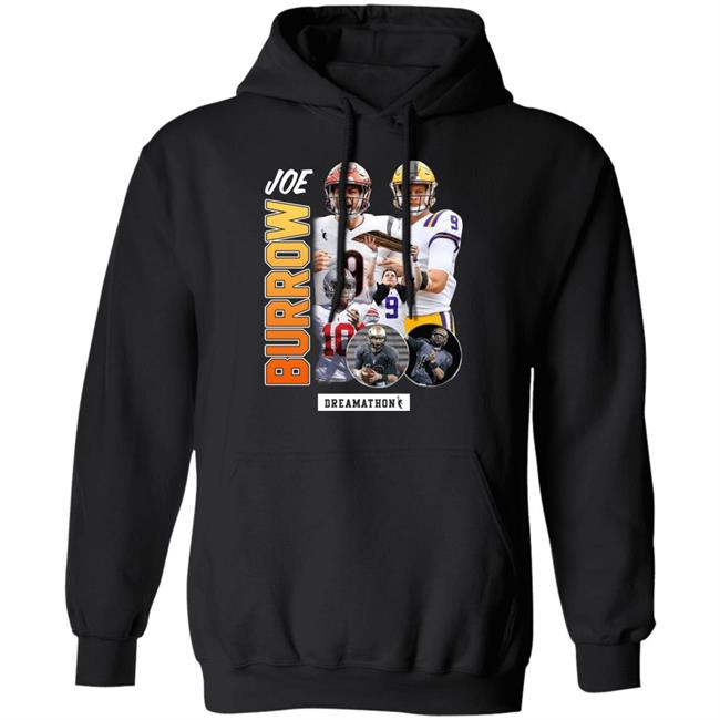 Ja'marr Chase Wearing Joe Burrow Dreamathon Shirt Ja'marr Chase Wearing Joe Burrow Dreamathon Shirt