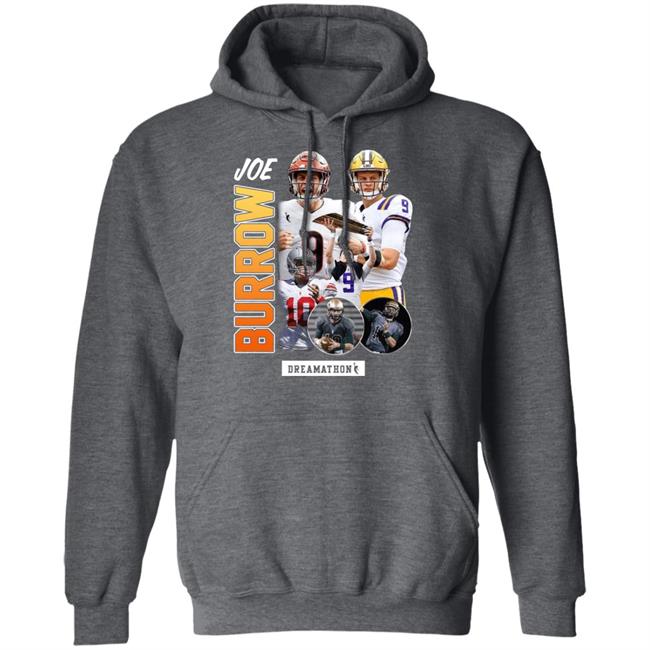Ja'marr Chase Wearing Joe Burrow Dreamathon Shirt Ja'marr Chase Wearing Joe Burrow Dreamathon Shirt