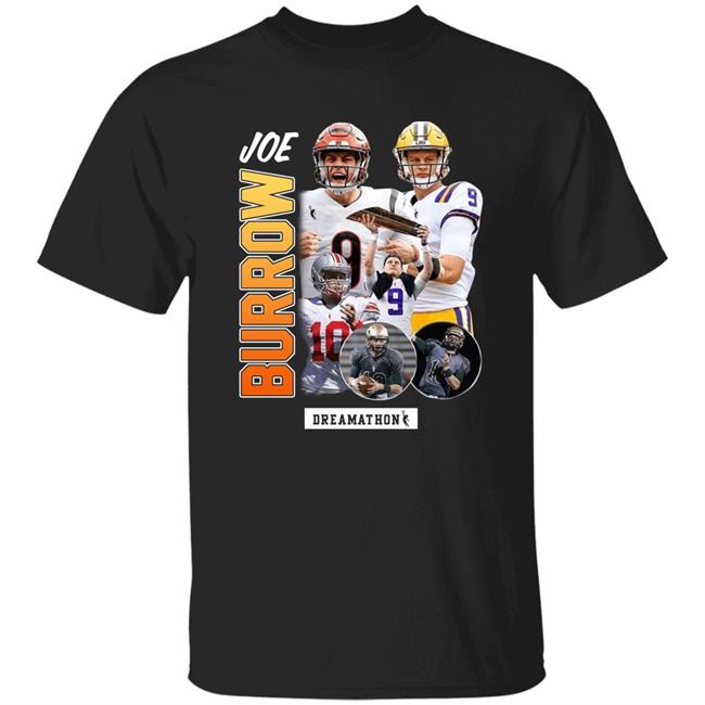 Ja'marr Chase Wearing Joe Burrow Dreamathon Shirt Ja'marr Chase Wearing Joe Burrow Dreamathon Shirt