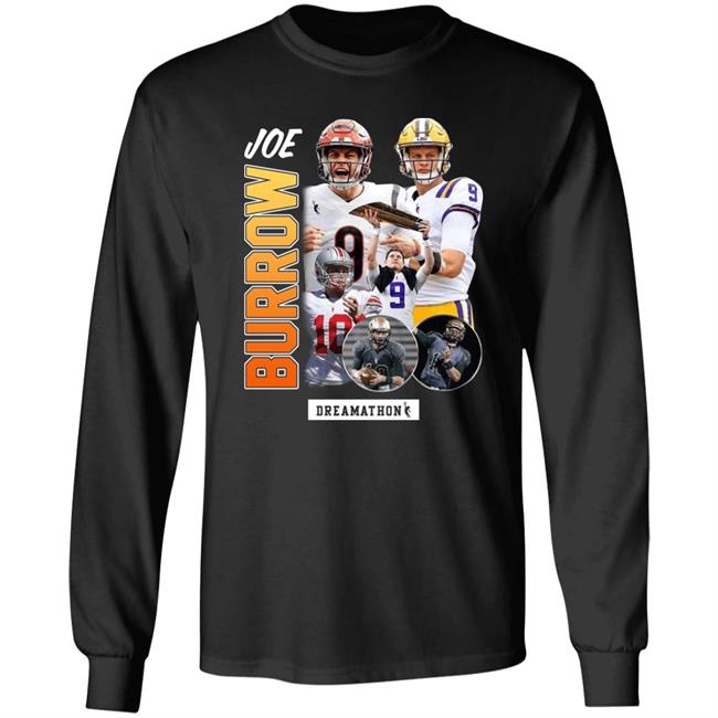 Ja'marr Chase Wearing Joe Burrow Dreamathon Shirt