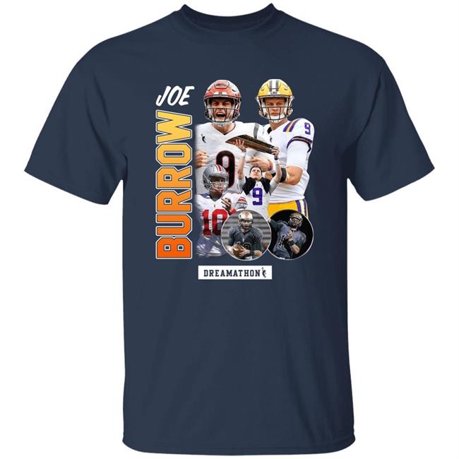 Ja'marr Chase Wearing Joe Burrow Dreamathon Shirt Ja'marr Chase Wearing Joe Burrow Dreamathon Shirt