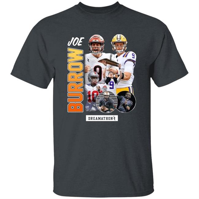 Ja'marr Chase Wearing Joe Burrow Dreamathon Shirt Ja'marr Chase Wearing Joe Burrow Dreamathon Shirt
