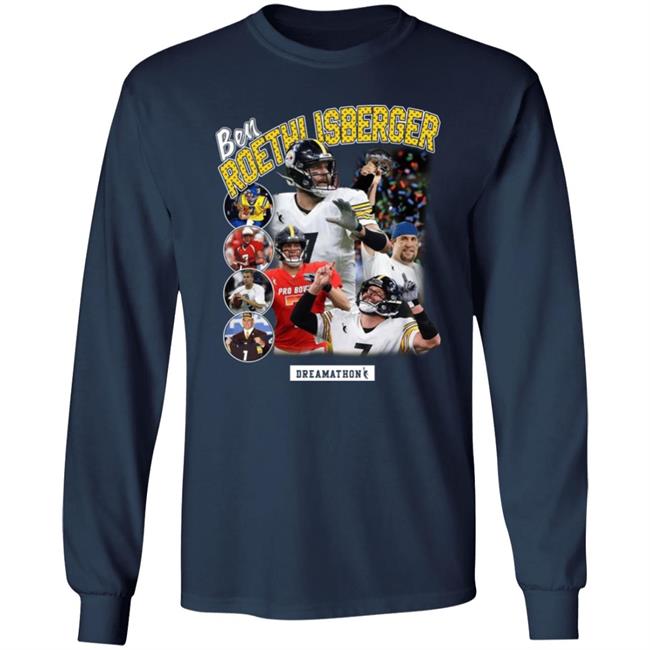 Joe Haden Wearing Ben Roethlisberger Dreamathon Shirt Dreamathon Merch Joe Haden Wearing Ben Roethlisberger Dreamathon Shirt Dreamathon Merch