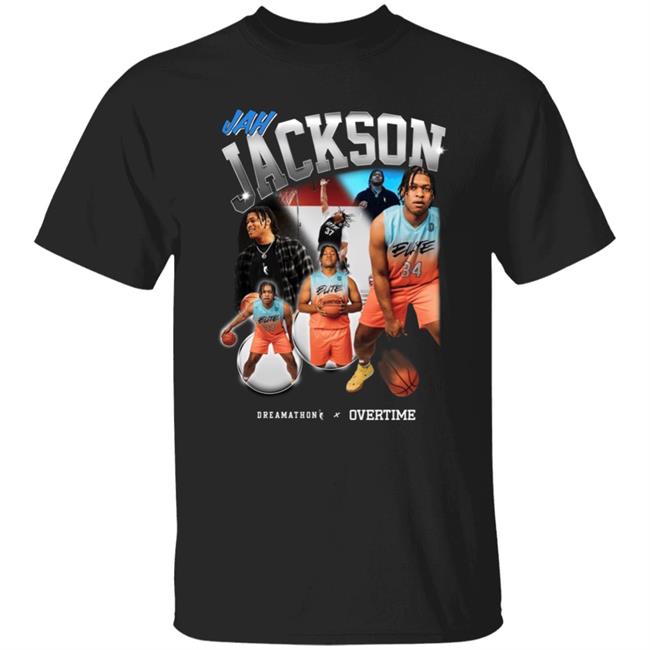 Dreamathon X Overtime Big Jah Shirt Big Jah Wearing Jah Jackson Shirt