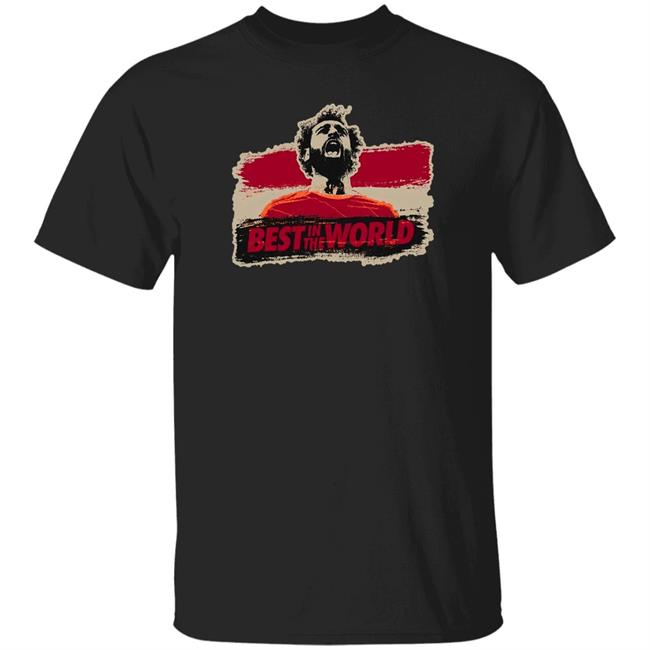 Mohamed Salah Best In The World Shirt Redmen Tv Merch Best In The World Shirt