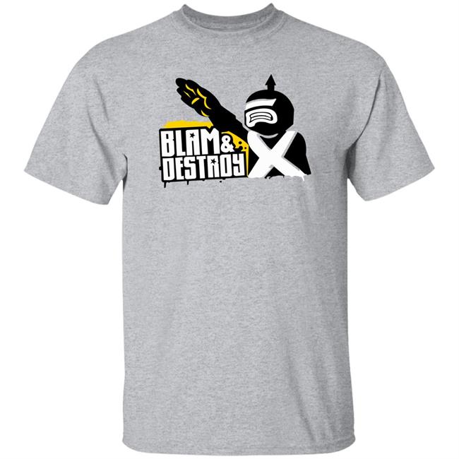 Blam And Destroy Shirt Squid Face