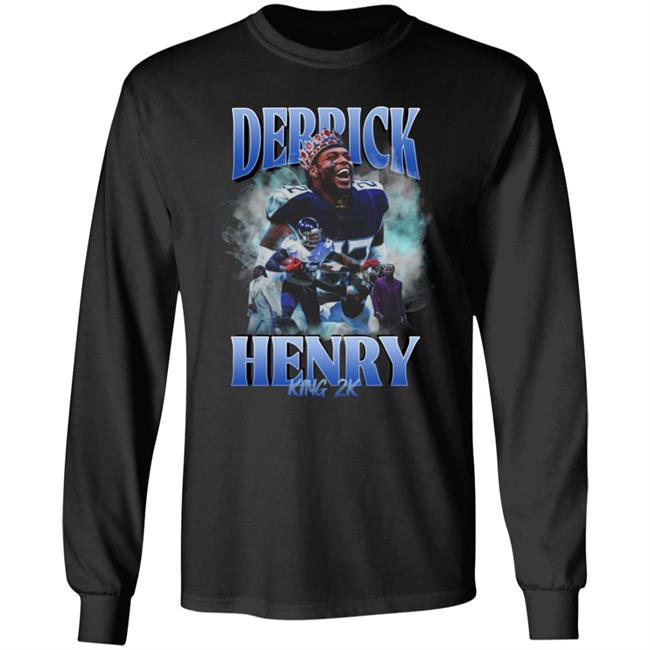 Kyle Brandt Wearing Derrick Henry Shirt Hangtn Store The Derrick Henry King 2K Rap Shirt
