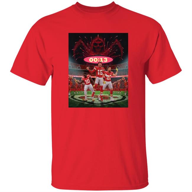 13 Seconds Chiefs Mahomes Grim Reaper Shirt Don't Fear The Reaper 13 Seconds Chiefs Shirt