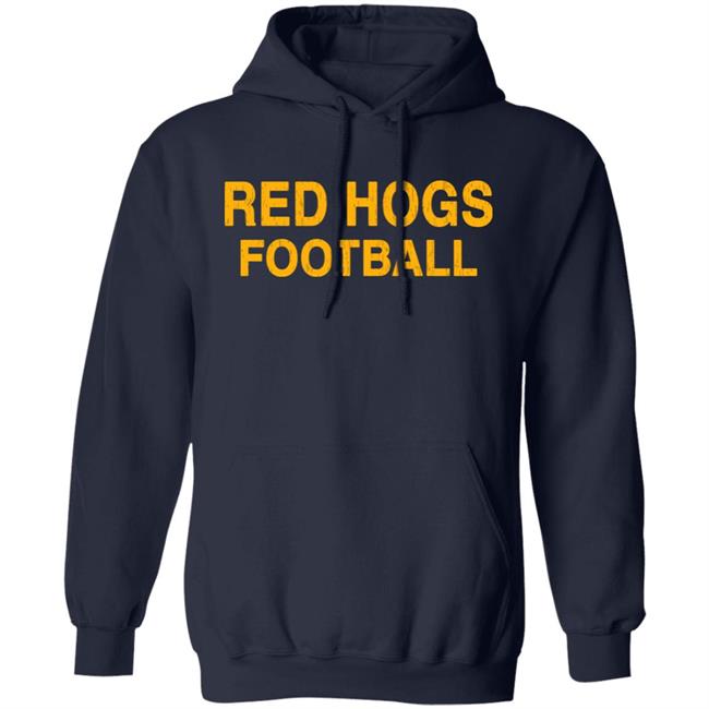 Red Hogs Football Shirt Sports Extra Red Hogs Football Shirt Sports Extra