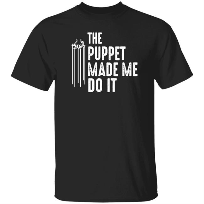 The Puppet Made Me Do It Shirt R.L. Stine