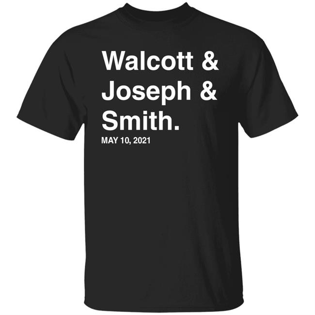 Syracuse Crunch Merch Walcott And Joseph And Smith May 10 2021 Shirt Tampa Bay Lightning Walcott And Joseph And Smith Shirt