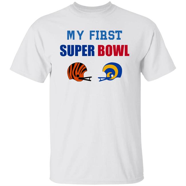 My First Super Bowl Shirt Helmet Addict My First Super Bowl Shirt