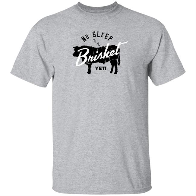 No Sleep Till Brisket Yeti Shirt Newbalance Store Yeti No Sleep Mw Tri Ss Shirt