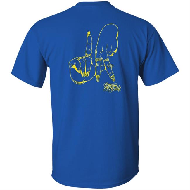 Rams Los Angeles Fingers Super Bowl Shirt Estevan Oriol Merch