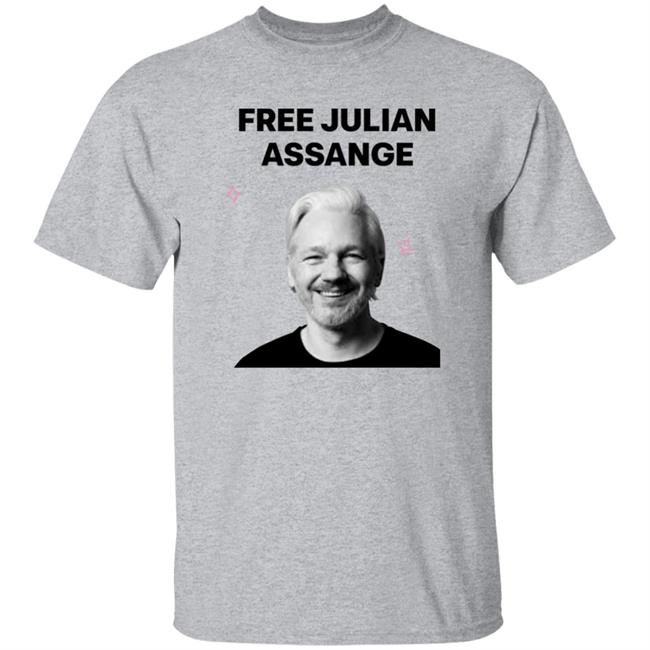 Free Julian Assange Shirt WikiLeaks Shop